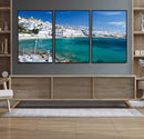 Santorini Wall Art Canvas Print