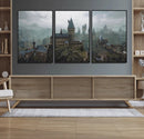 Disney Castle Wall Art Canvas Print, Living Kids Home Room