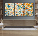 Colorful Fish Wall Art Print – Abstract Ocean-Inspired Wall