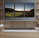 Oregon Ducks Football Team Print - Eugene Autzen Stadium