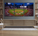 St. Louis Cardinals Baseball Team Print - Busch Stadium Wall by MyGreatCanvas | Canvas Wall Art Prints | Photo Prints & Wall Decor