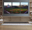 Colorado Rockies Coors Field Wall Art Canvas Print - MLB