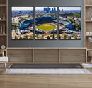 Los Angeles Dodgers Dodger Stadium Wall Art Canvas Print -