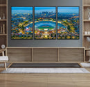 Los Angeles Dodgers Wall Art Canvas, Dodger Stadium Wall Art