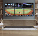 Texas Rangers Baseball Team Print - Arlington Globe Life