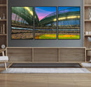 Milwaukee Brewers Baseball Team Print Canvas- American