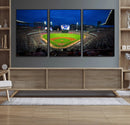 Truist Park Night Game Canvas Art - Atlanta Braves Stadium by MyGreatCanvas | Canvas Wall Art Prints | Photo Prints & Wall Decor