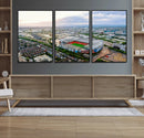 Old Trafford Manchester United Stadium Wall Art Canvas Print