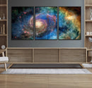 Spiral Galaxy Wall Art Canvas Print