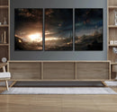 Avengers Planet Wall Art Canvas Print