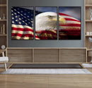 American Flag Eagle Symbol Wall Art, American Flag Eagle by MyGreatCanvas | Canvas Wall Art Prints | Photo Prints & Wall Decor