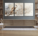 Barn Owl Wall Art | Watercolor Canvas Print | Perfect for