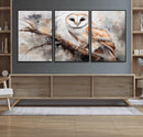 Barn Owl Wall Art | Watercolor Barn Owl Canvas Print | by MyGreatCanvas | Canvas Wall Art Prints | Photo Prints & Wall Decor