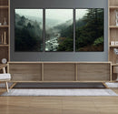 Misty Forest Wall Art | Ready to Hang and Framed | Tranquil