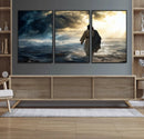 Jesus Walking Water Wall Art – Inspirational Christian