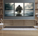 Jesus Walking on Water Wall Art | Canvas Print | Ready to