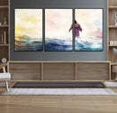 Watercolor Jesus Walking on Water Canvas Print, Christian by MyGreatCanvas | Canvas Wall Art Prints | Photo Prints & Wall Decor