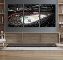 Vaudoise Lausanne Ice Hockey Arena Stadium Wall Art Canvas,