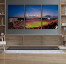 NC State Wolfpack Football Team Print - Raleigh by MyGreatCanvas | Canvas Wall Art Prints | Photo Prints & Wall Decor