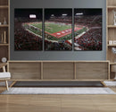 Houston Cougars Football Team Print - Houston TDECU Stadium