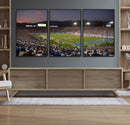 UCLA Bruins Football Team Print - Pasadena Rose Bowl Stadium
