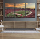 Camp Randall Stadium Wisconsin Badgers Large Wall Art Canvas