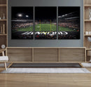 Cincinnati Bearcats Football Team Print - Nippert Stadium by MyGreatCanvas | Canvas Wall Art Prints | Photo Prints & Wall Decor