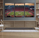 Framed Arizona Wildcats Football Team Print - Tucson Arizona by MyGreatCanvas | Canvas Wall Art Prints | Photo Prints & Wall Decor