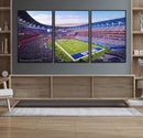 Buffalo Bills Football Team Print Canvas - Buffalo Highmark by MyGreatCanvas | Canvas Wall Art Prints | Photo Prints & Wall Decor