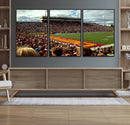 Central Michigan University Chippewas Football Team Print - by MyGreatCanvas | Canvas Wall Art Prints | Photo Prints & Wall Decor