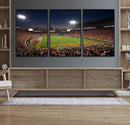 Clemson University Tigers Art Print, Football Team Print -