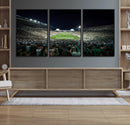 Framed Michigan State Spartans Football Team Print - East