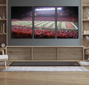 Rutgers University Scarlet Knights Football Team Print - by MyGreatCanvas | Canvas Wall Art Prints | Photo Prints & Wall Decor