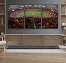 Syracuse University Orange Football Canvas Print, Football