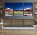 Rutgers Scarlet Knights Football Team Print - Piscataway SHI by MyGreatCanvas | Canvas Wall Art Prints | Photo Prints & Wall Decor