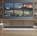 Memphis Tigers Football Team Print - Memphis Simmons Bank