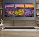 The Louisiana State University Tigers Football Team Print - by MyGreatCanvas | Canvas Wall Art Prints | Photo Prints & Wall Decor