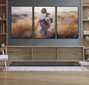 Jesus the Good Shepherd Wall Art Canvas Print - Lost Lamb