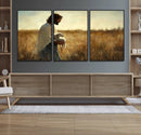 Jesus the Good Shepherd Wall Art Canvas Print -