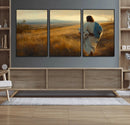 Jesus the Good Shepherd Wall Art Canvas Print -