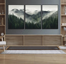 Misty Forest Canvas Print Wall Art Premium Canvas Print a