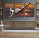 Old War Plane Wall Art Canvas Print by MyGreatCanvas | Canvas Wall Art Prints | Photo Prints & Wall Decor