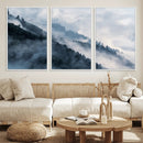 Foggy Forest Wall Art Canvas Print – Misty Mountain by MyGreatCanvas | Canvas Wall Art Prints | Photo Prints & Wall Decor