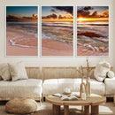 Sunset on Ocean Wall Art Canvas Print by MyGreatCanvas | Canvas Wall Art Prints | Photo Prints & Wall Decor