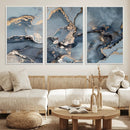 Multipanel Marble Fluid Effect Wall Art Abstract Canvas Wall