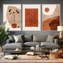 Boho Sunset Mountain Canvas Print, Modern Boho Sunset by MyGreatCanvas | Canvas Wall Art Prints | Photo Prints & Wall Decor