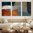 Modern Abstract Canvas Art Canvas Print - Framed and Ready