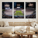 Penn Stadium Football Wall Art Canvas Print, Pennsylvania