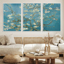 Vincent Van Gogh's Almond Blossom Abstract Wall Art Canvas,