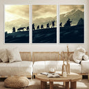 Fellowship Journey Wall Art – Fantasy Adventure Canvas Print by MyGreatCanvas | Canvas Wall Art Prints | Photo Prints & Wall Decor